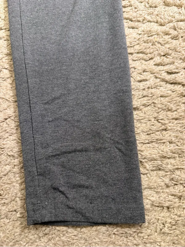 OFFLINE By Aerie Charcoal Gray OG Cotton Full Length Leggings - size XL - Image 3