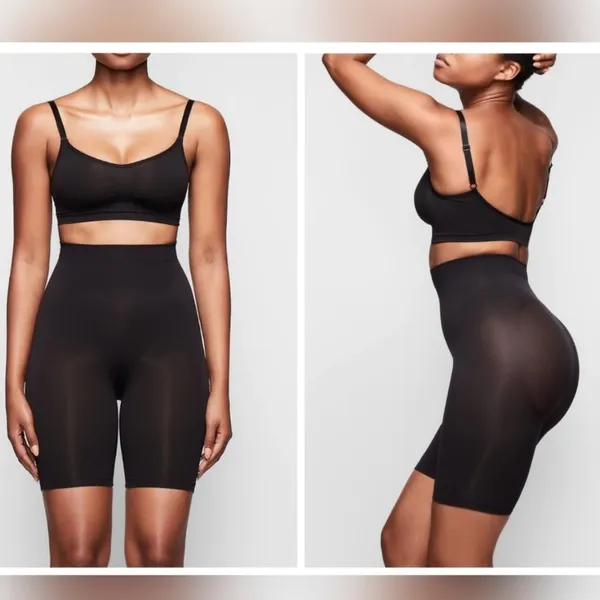 Skims‎ everyday sculpt short NWT onyx black NWT size 2X - Image 4