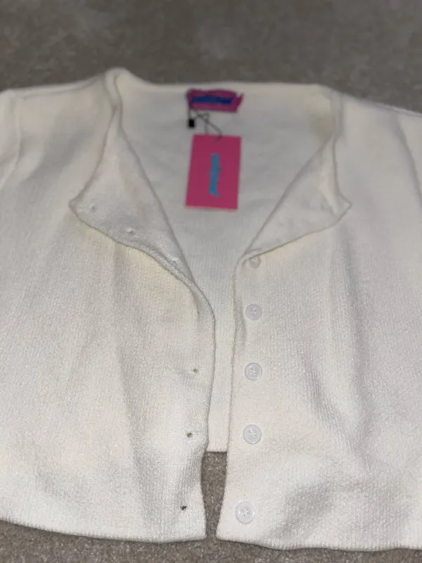 Edikted Cropped Cardigan - Image 3