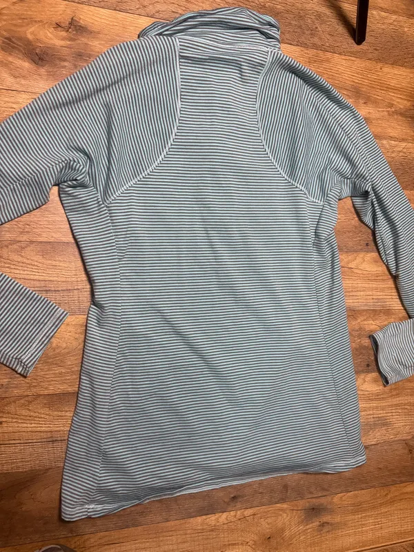 Columbia Striped Quarter-Zip Pullover Women’s Large - Image 8
