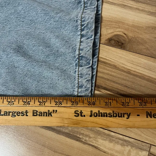 Aeropostale Wide Leg Baggy Womens Jeans Sz XL Y2K Cargo Pockets Grunge - Image 5