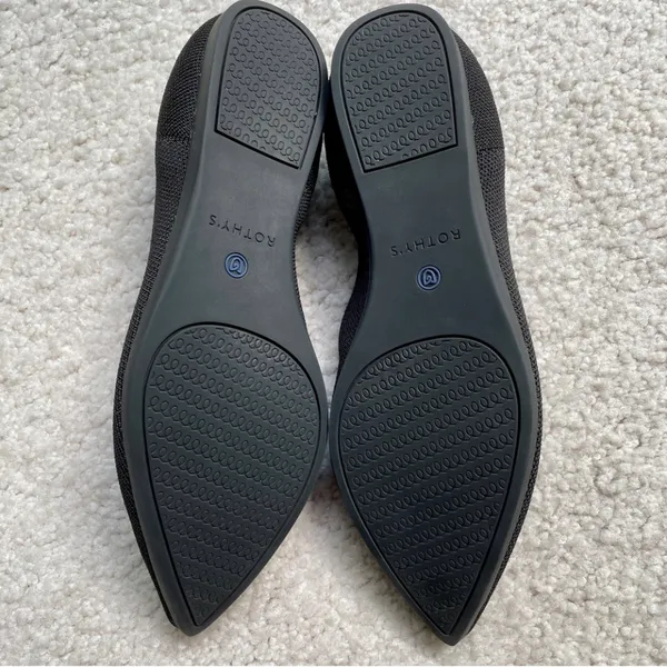 Rothy’s The Point Flat In Black - Image 8