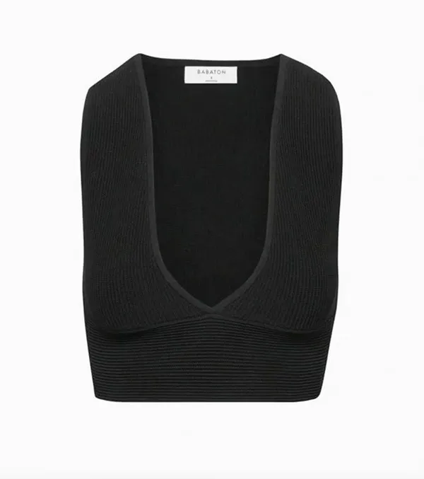 Aritzia Babaton Crop Top  - Image 3