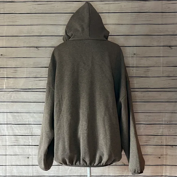 Fear of God Essentials Grey Hoodie (2024) NWOT - Image 8