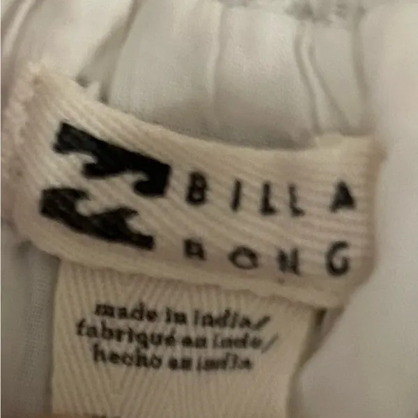 Billabong Ivory Ruffle Coastal Cowgirl Mini Dress Small - Image 5