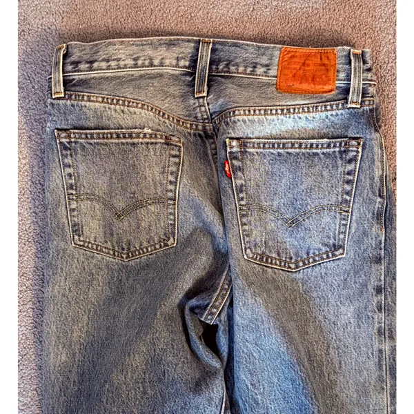 Levis 501 Big E Jeans Size 27 Relaxed Womens Boyfriend Size 6 Comfort - Image 7