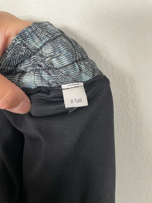 Lululemon Hotty Hot Low Rise Short 4" Dimensional Icing Blue Multi Black Size8 - Image 11