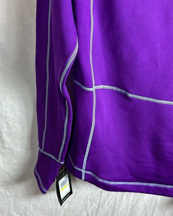 Avalanche Outdoor Women's Quarter Zip Pullover Purple Size Medium - Image 11