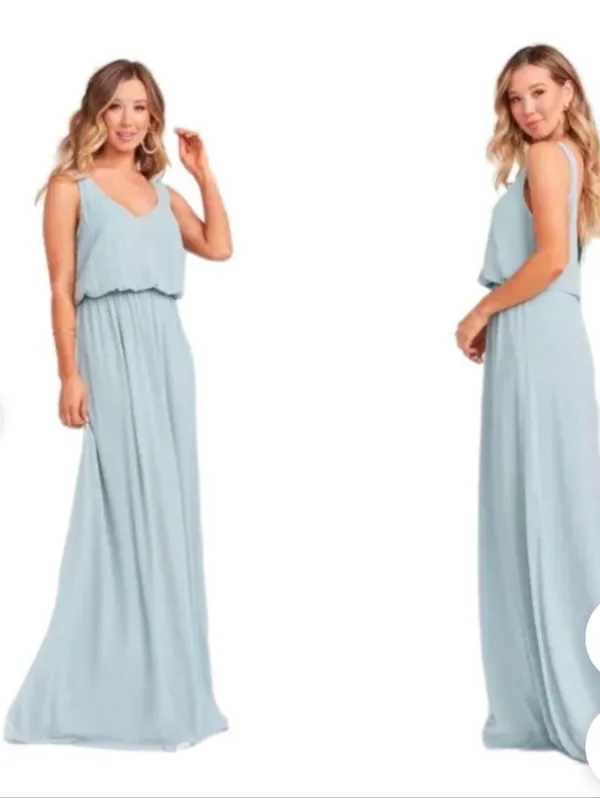 Show Me Your MuMu Kendall Maxi Dress Side Slit Size XXL - Image 2