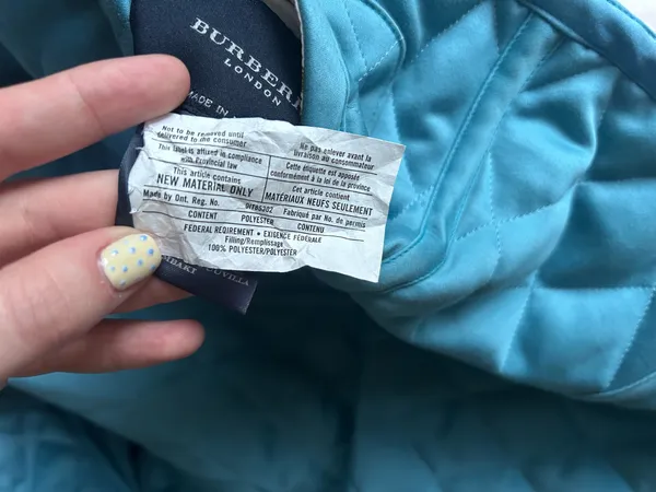 Burberry Vintage Quilted Jacket - Image 6