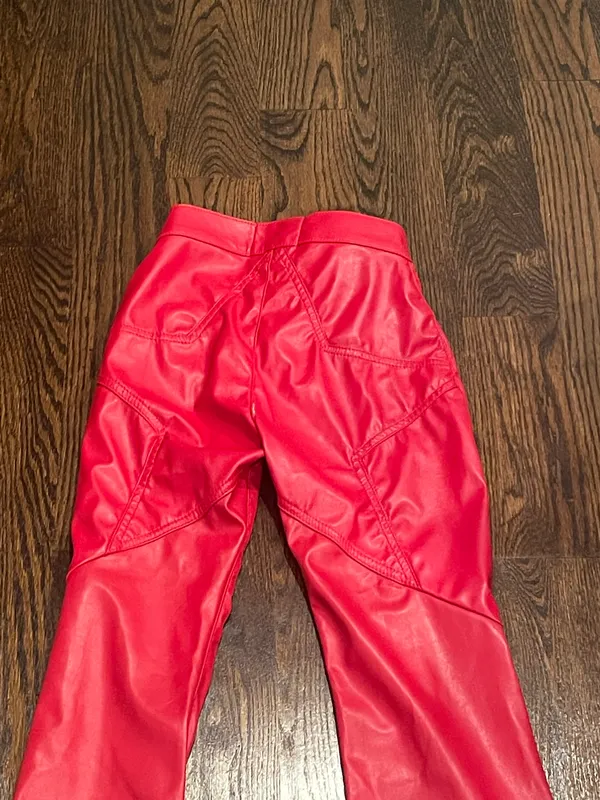 Revice Denim Red  Pants/ Venus Flared - Image 6