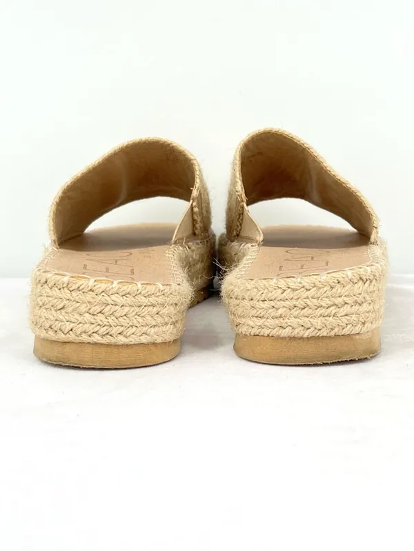 Beach by Matisse Jute Platform Slide Espadrille Sandals Natural Beige Women’s 9 - Image 7