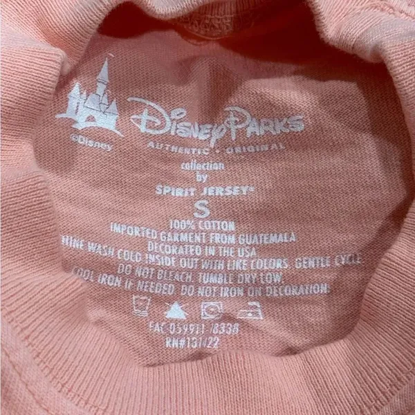 Disney Parks Disneyland Coral Spirit Jersey Women’s Small - Image 3