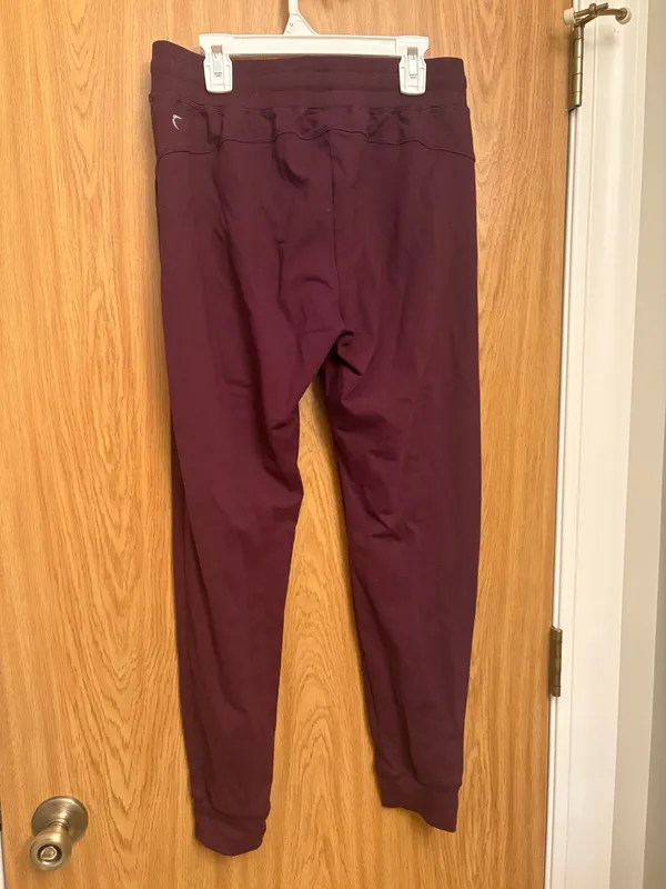 Zyia Active Joggers in Maroon - Image 2