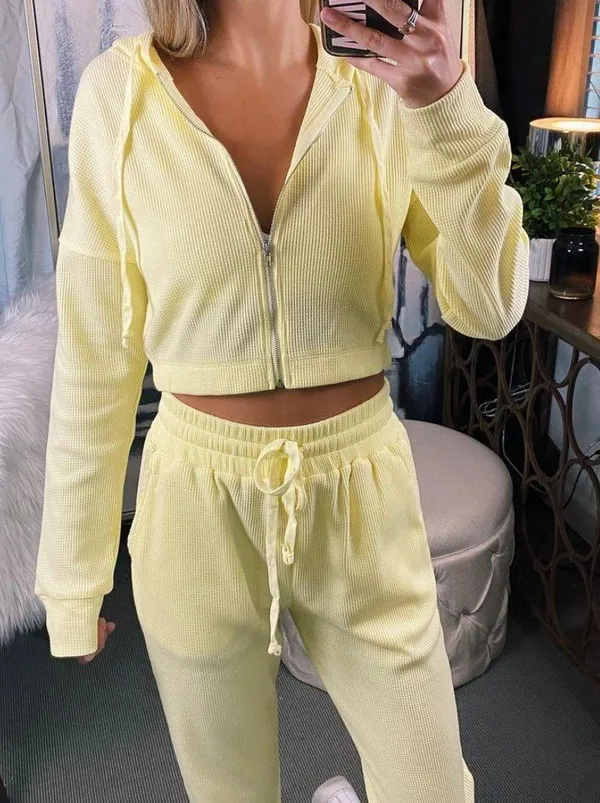 Lounge Set Yellow Size M - Image 5