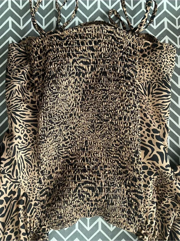 New Without Tag Almost Famous Top Size S Brown - Image 4