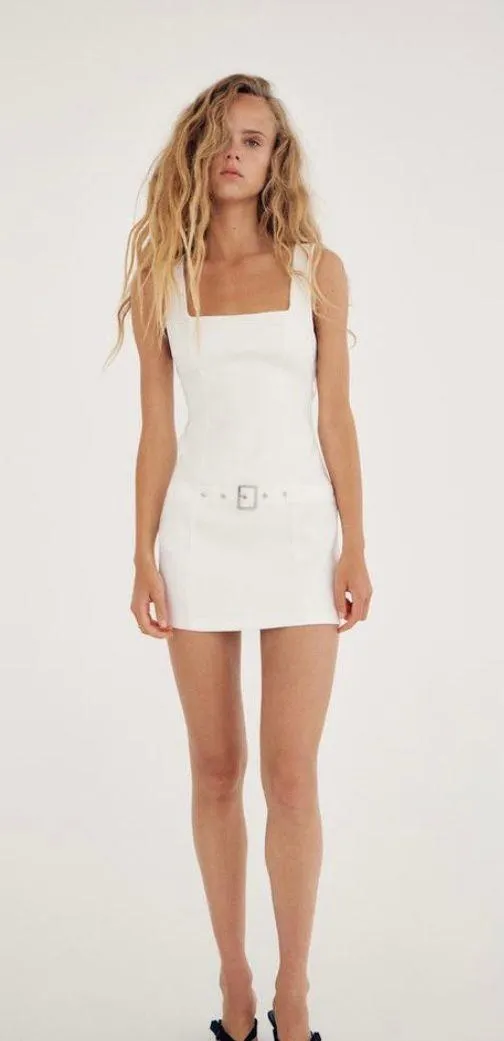 ZARA Belt Dress - Image 3
