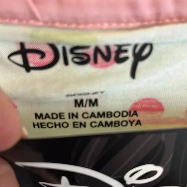 Disney Womens Short Pajama Set with Pockets Aqua in color - Image 4