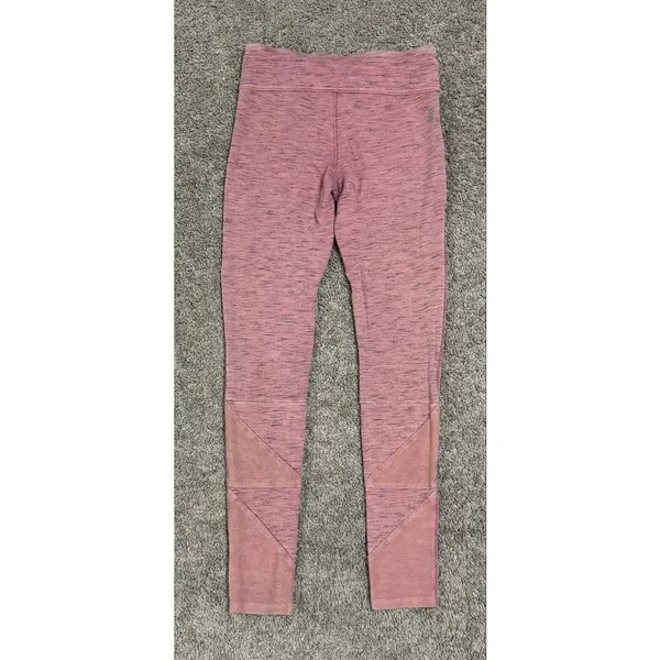 FREE PEOPLE Movement Kyoto High-Rise Leggings Pants Pockets Dusty Pink Sz XS - Image 6