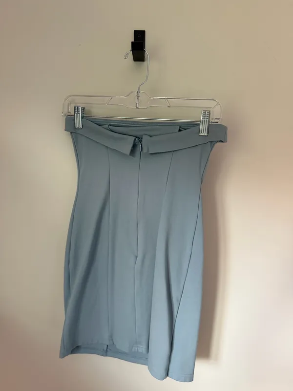 Beginning Boutique Blue Mini Dress - Image 3
