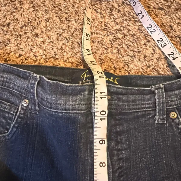 Gloria Vanderbilt Womens Jeans‎ Size 12 Dark Wash Bootcut The Perfect Fit - Image 4