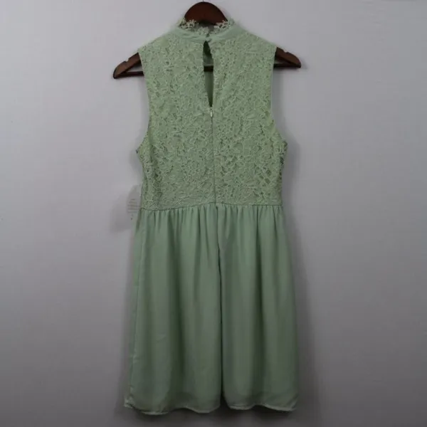 NWT altard state seafoam lace‎ dress L - Image 7