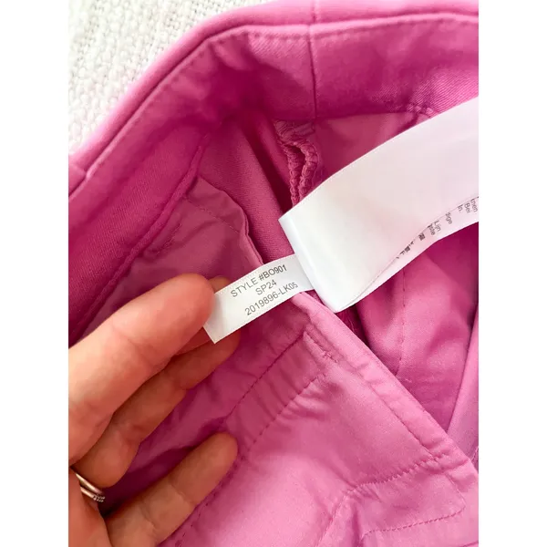 J Crew Factory | NWT | Kallie straight-leg pant | Vivid Fuchsia Pink | Sz 0T - Image 10
