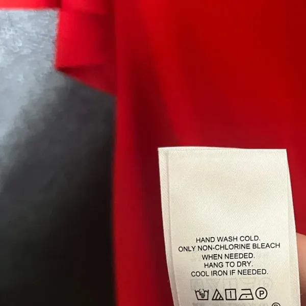 Ralph‎ Lauren Red Off Shoulder Dress Size 0 - Image 11