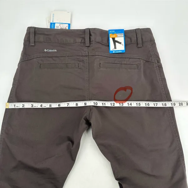 Columbia Pants Womens 6R Gray-Brown Skinny Active Outdoors Mid Rise READ - Image 9