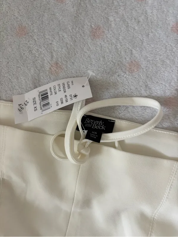 pacsun Off-Shoulder White Long Sleeve Top - Image 2