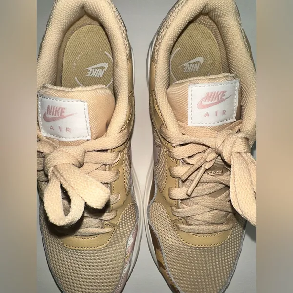 Nike Air Max SC Athletic Training Shoes In Sesame/Pink Oxford-sail - Image 6