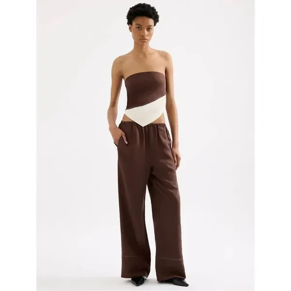 ✨Nude Lucy Serafin Bodice Espresso Sz Large Top✨ - Image 6