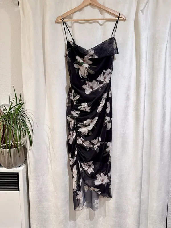 ALLSAINTS Ulla Alessandra Midi Dress Size 6 - Image 6