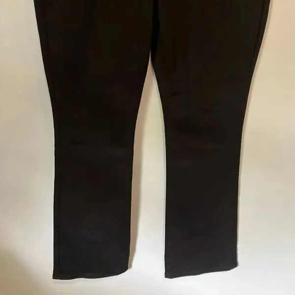 NYDJ Billie Mini Boot LiftXTuck Size 16 Black Jeans Stretchy Comfort #785 - Image 3