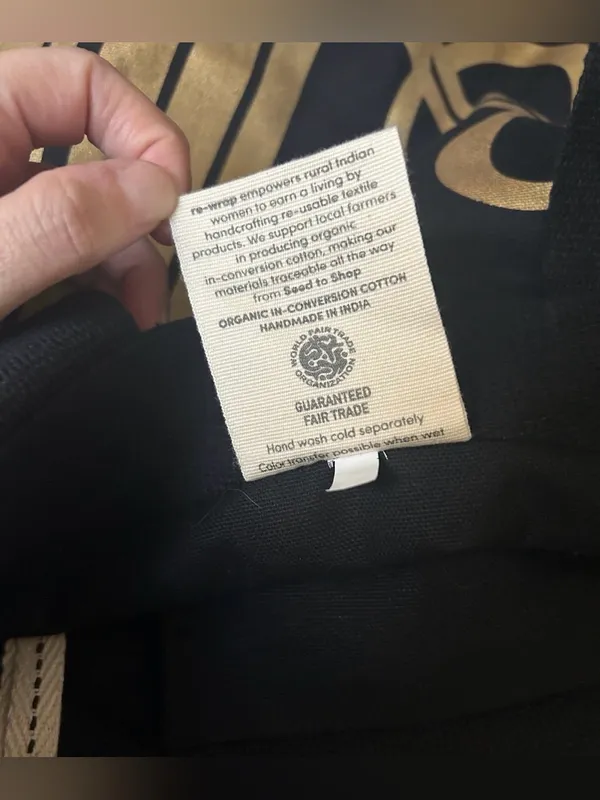 Barnes & Noble x re-wrap Premium Organic Cotton Tote Bag - Image 6