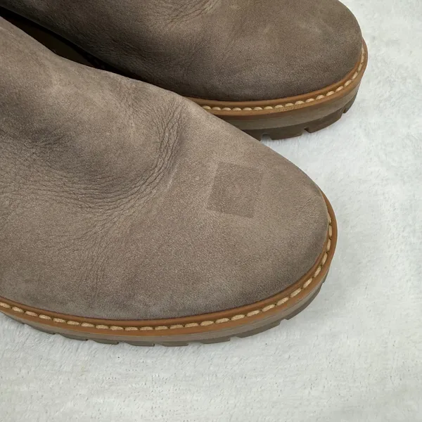Timberland Courmayeur Valley Chelsea Boots‎ Taupe Leather A1RRK Womens 9 - Image 2