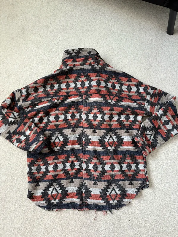 Dress Up Aztec Shacket Boutique - Image 5