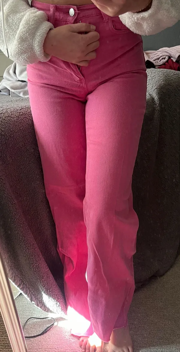 Straight Leg Jeans Size 25 - Image 2
