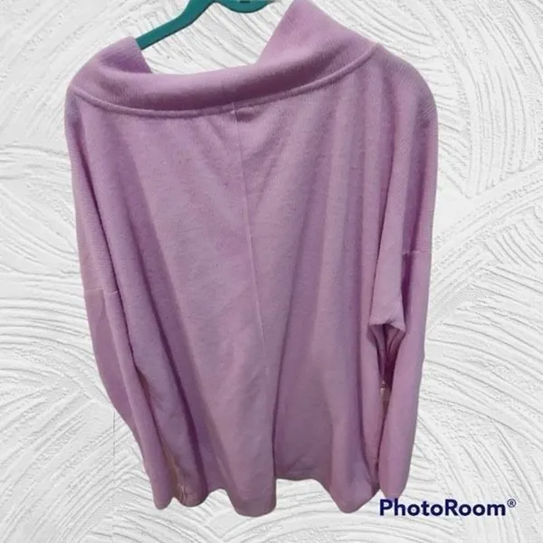 ✨Anthropologie Theresa Tunic Lavender Sz Large Top✨ - Image 9