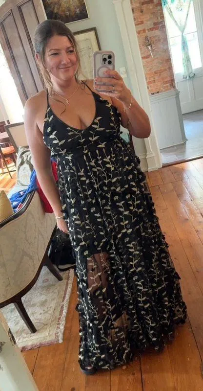 Altar’d State - Black Arabella Maxi Dress - Image 3