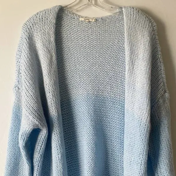 Revolve Tularosa Payson Open Front‎ Cardigan Duster in Blue Skies XS - Image 10