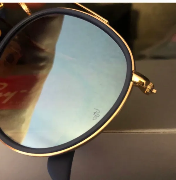 Rayban Round Double Bridge 51mm - Image 4