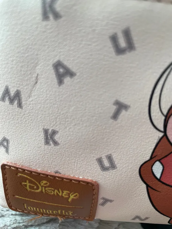 Loungefly Disney The Lion King Hakuna Matata Letters Mini Backpack Purse - Image 9