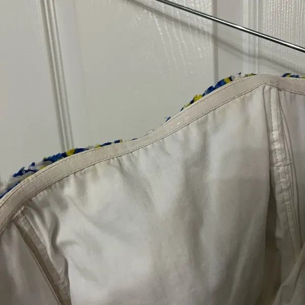 Lilly Pulitzer Blue White Sailboat‎ Strapless Dress - Image 8