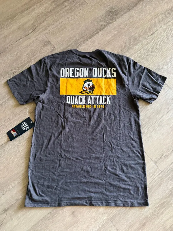 NCAA Oregon Ducks "Quack Attack" Unisex Graphic T-Shirt - New - Size Large - Image 5