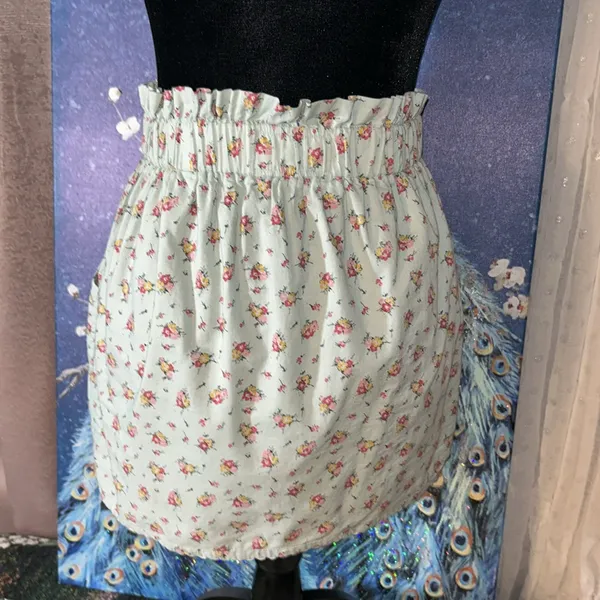 Jack Wills Size 4 High Waistband Floral Skirt - Image 6