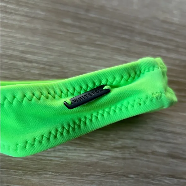 White Fox Boutique Lime Bikini Bottom - Image 4