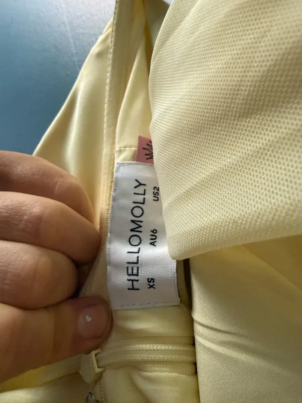 Hello Molly Yellow Dress - Image 4