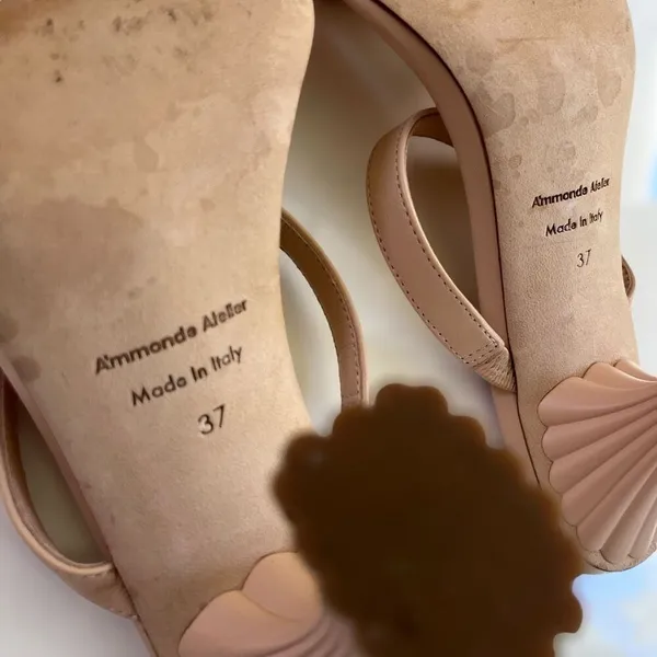 A'mmonde Atelier Andrea 100 Sandals‎ in Nude - Image 10