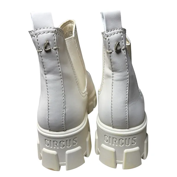 Circus by Sam Edelman Platform White Lug Sole Chelsea Boots Women's‎ size 7 - Image 2